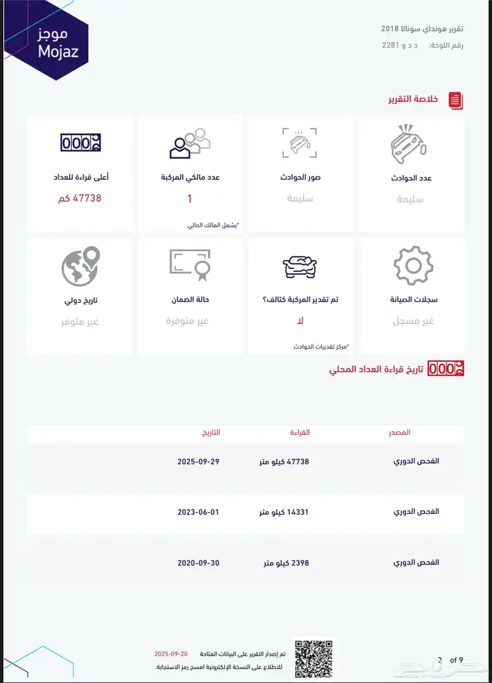 سوناتا 2018 بحالة وكالة فل كامل مخزن مباع 84