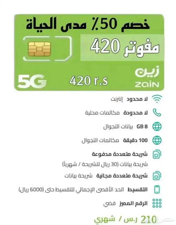 عروض مفوتر زين واستخراج ايفون 1