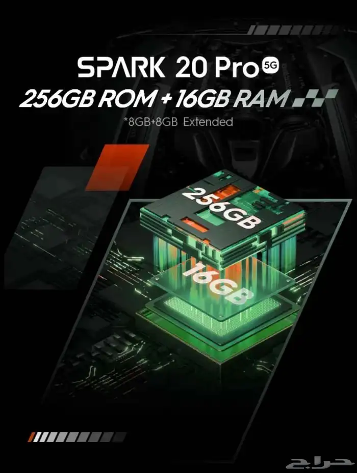 Tecno Spark 20 Pro 5G   256GB   8GB RAM   Like New 7