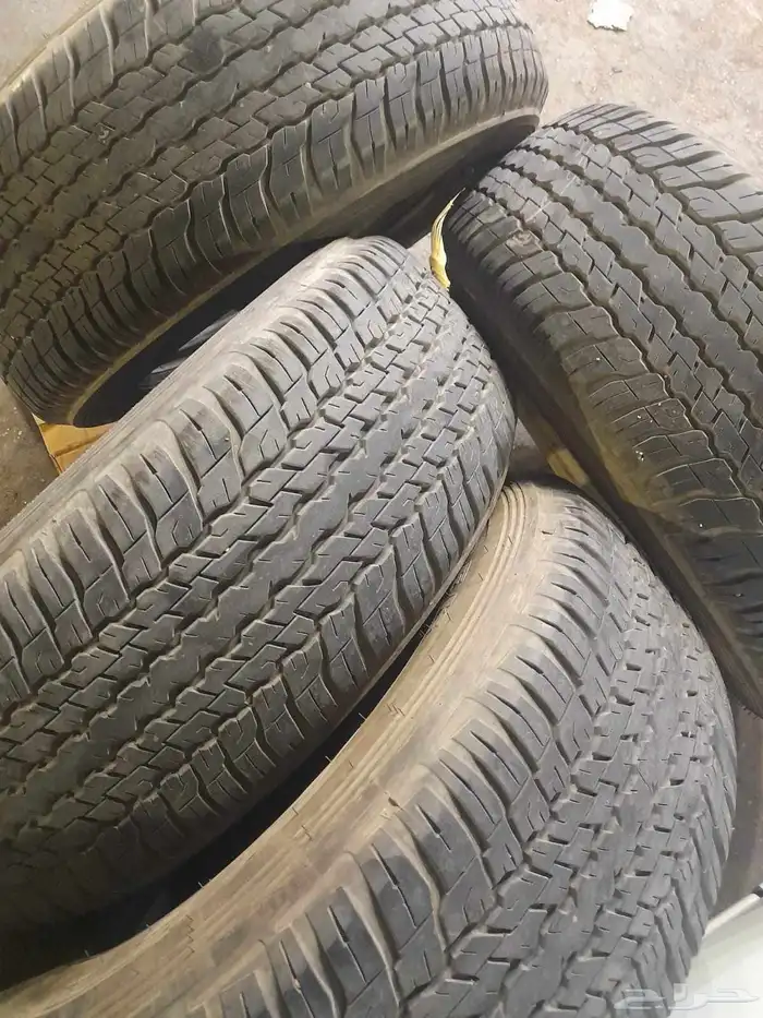 نعرض لكم كفرات دنلوب وكاله هايلكس برادو فرشنر مقاس 265 65 17 5