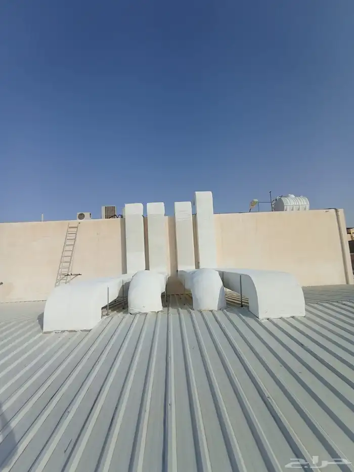 دكت تكييف مركزي مخفي صحراوي شفط هود وتركيب 7