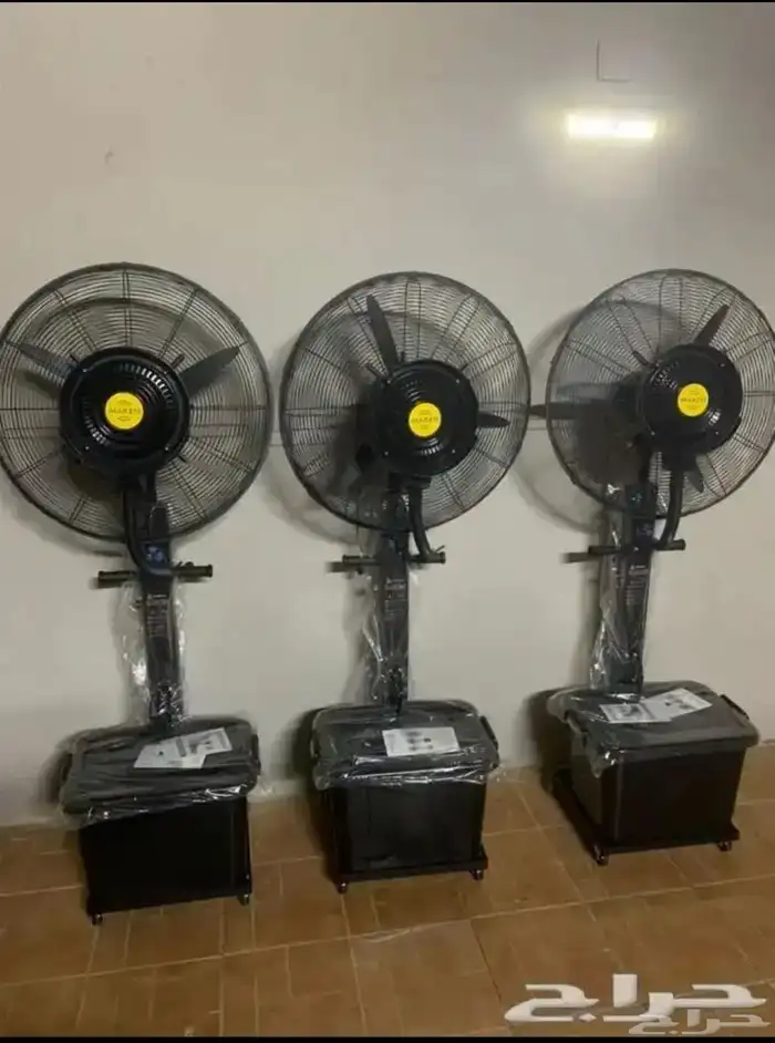 ايجار مكيفات ومراوح رذاذ 6