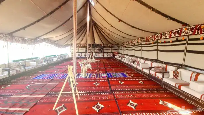 تاجير خيام بيوت شعر وخيام عاديه وخيام الشعبيه وخيام اوروبيه 0