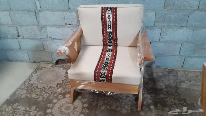 كراسي خارجيه كراسي حديد وخشبية مراكيز احواش استراحات شاليها 17