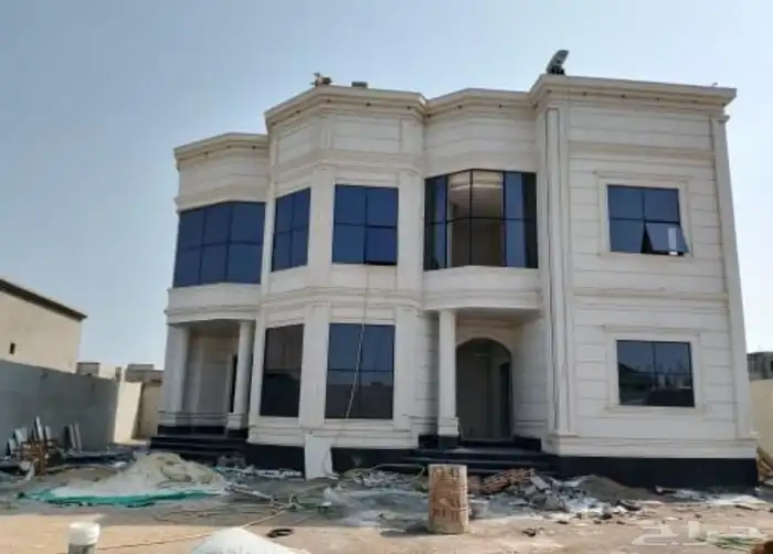 ديكورت خرجيه ملونه بديل الحجر الطبيعي سمنت ابيض وبطحا الريض 0