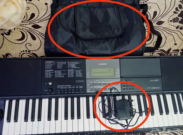Casio CTX800 Charger Bag 0