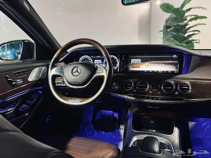 مرسيدس 2014 S400 نظيف وبحاله ممتازه 4ازرار 15