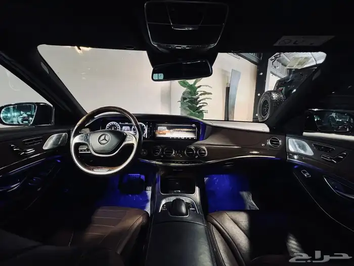 مرسيدس 2014 S400 نظيف وبحاله ممتازه 4ازرار 9