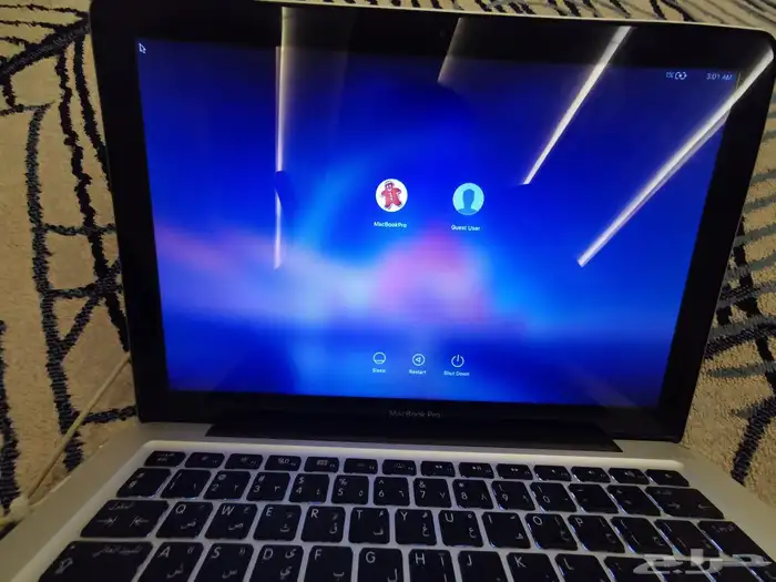 لاب توب ابل نظيف جدا 0