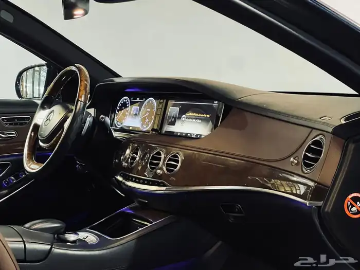 مرسيدس 2014 S400 نظيف وبحاله ممتازه 4ازرار 12