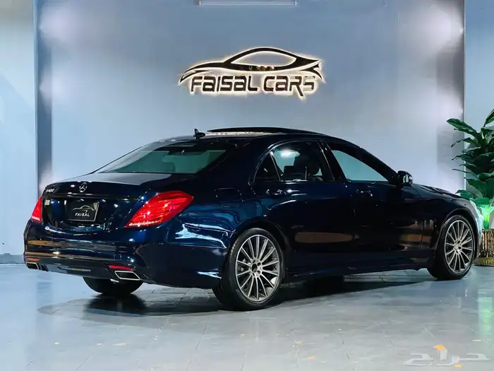 مرسيدس 2014 S400 نظيف وبحاله ممتازه 4ازرار 4