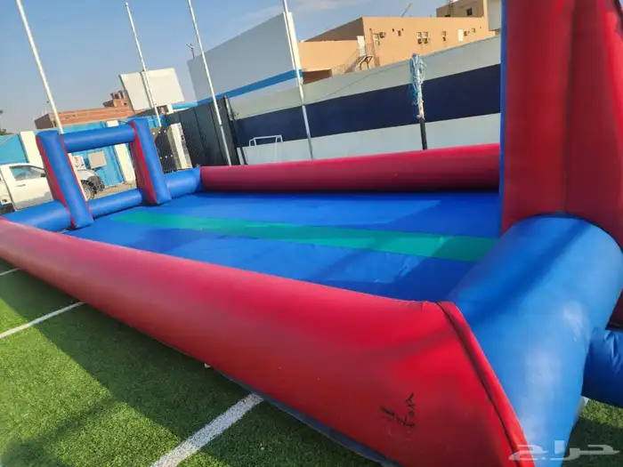 ايجار ملعب صابوني زحليق نطيطات 1