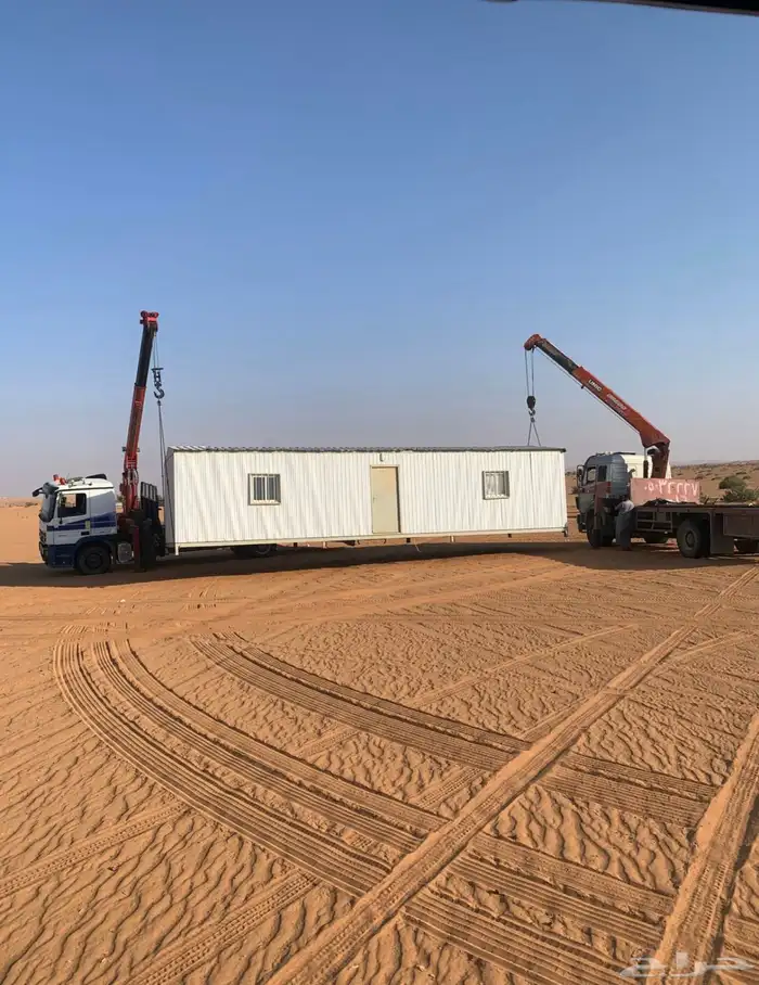 سطحه ونش دبل نقل بركسات غرف وبرتبلات 2
