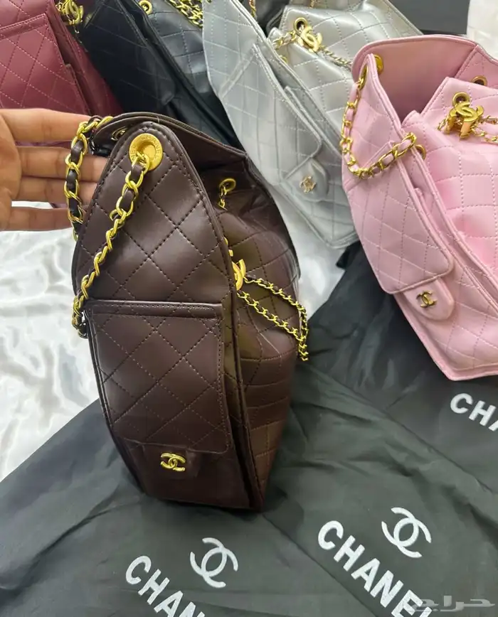 شنط ماركة شانيل مستر كوالتي مع الملحقات 6