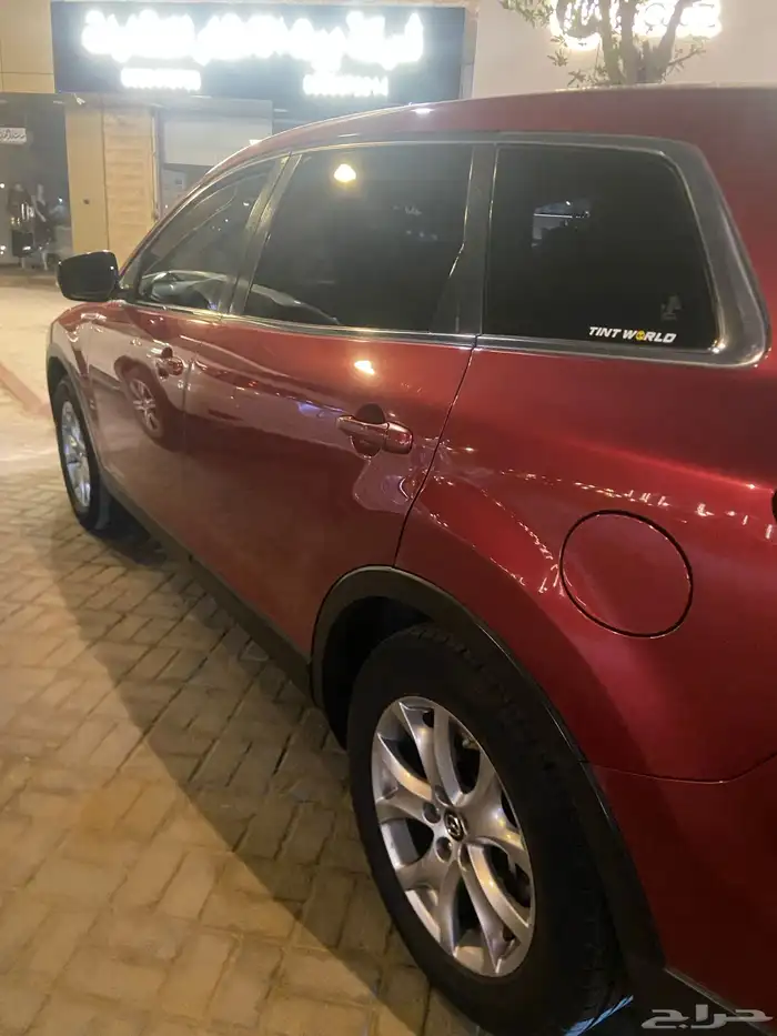 مازدا 2016   CX9 نص فل اللون أحمر بدون دبل ممشى 318K 7