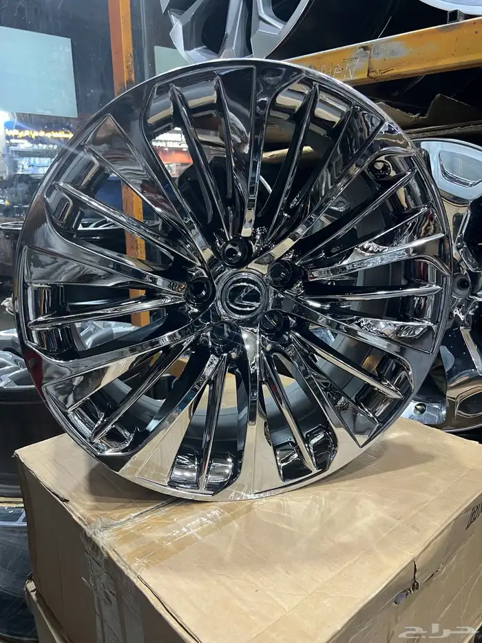 جنوط لكزس LS500درجه اولا  نيكل مقاس 20 10