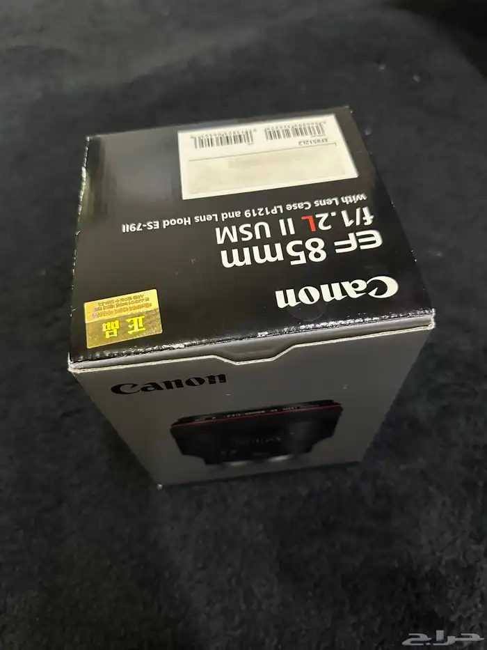 عدسة كانون f1.2L الاصدار الثاني ef 85mm 3