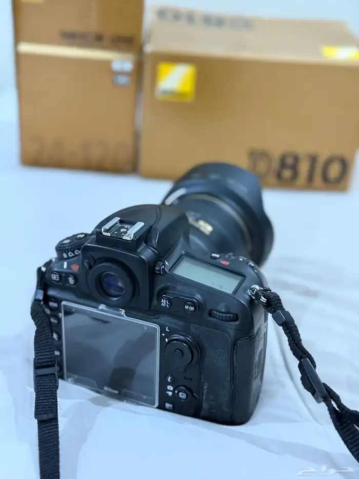 كاميرا نيكون Nikon D810 مع عدسة 24-120 F4 4