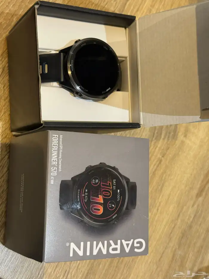 ساعة جارمن فورنر 570 مقاس 47 mm 5