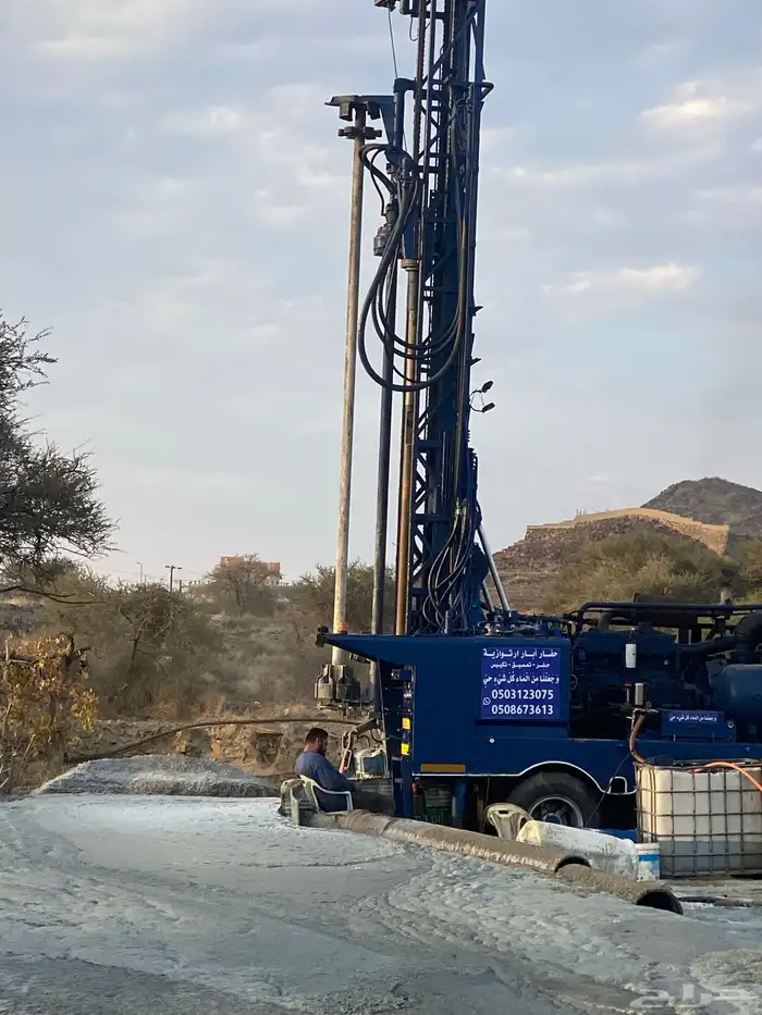 حفار ابار ارتوازية 6