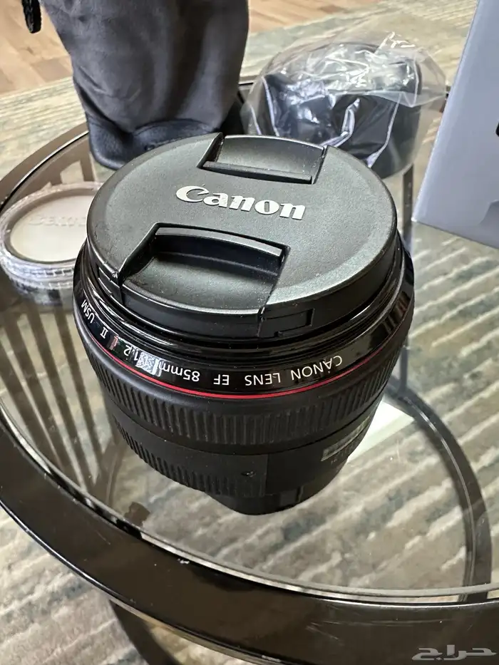 عدسة كانون f1.2L الاصدار الثاني ef 85mm 0