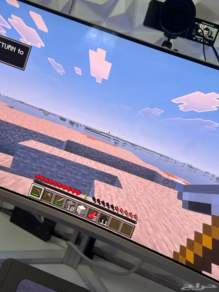 شاشة philips oled فيها كسر صغير 1