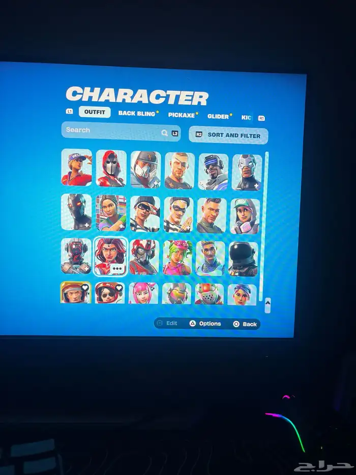 حساب فورت للبيع 12