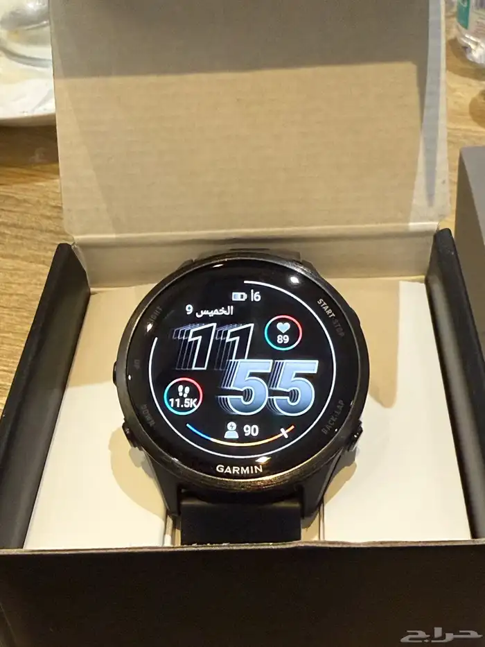 ساعة جارمن فورنر 570 مقاس 47 mm 6
