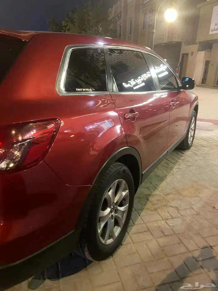 مازدا 2016   CX9 نص فل اللون أحمر بدون دبل ممشى 318K 8