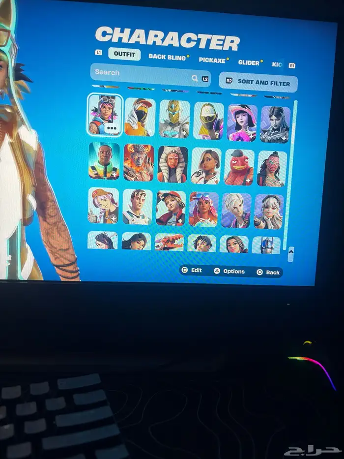 حساب فورت للبيع 3