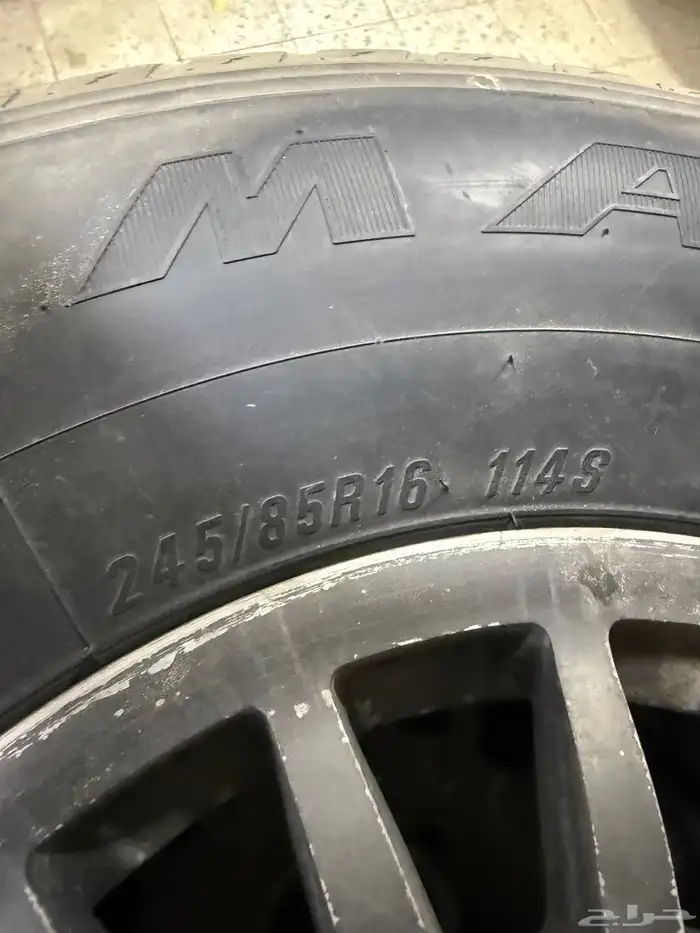 كفرات شاهين ماكسس مقاس 16 5