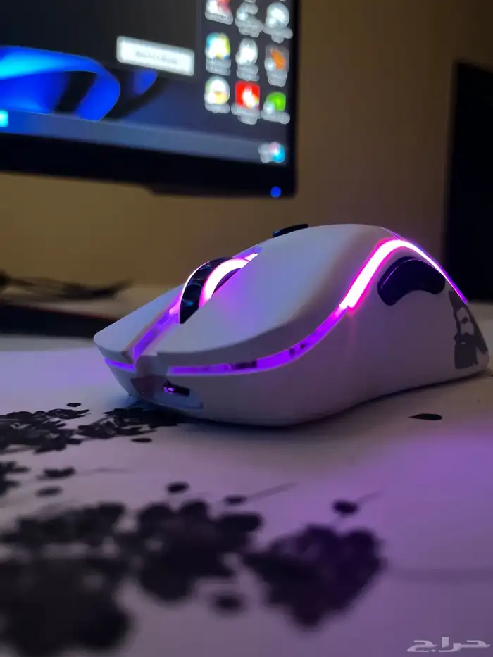 ماوس قلوريس لا سلكي موديل D 2