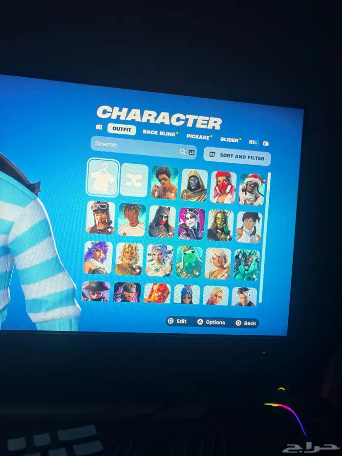 حساب فورت للبيع 1