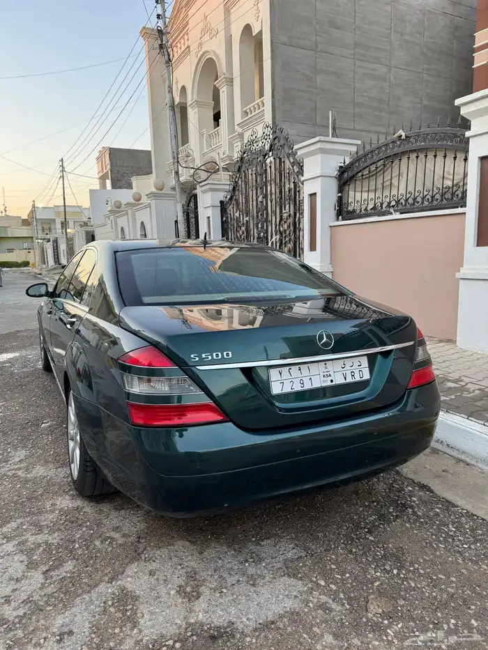 مرسيدس S500 جفالي للبيع او بدل جيب 7