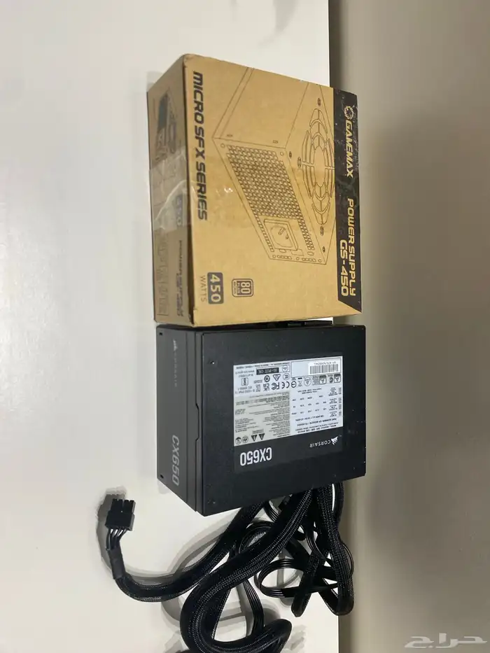 باور سبلاي مزود طاقه للكمبيوتر 650   450 واط 0