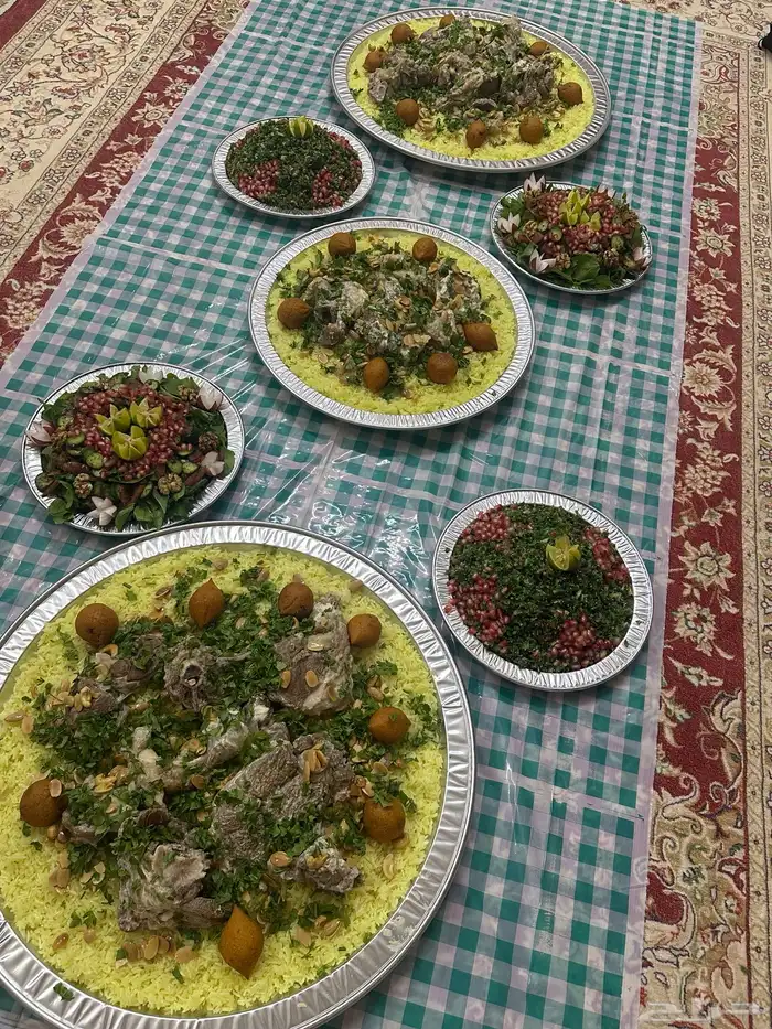 منسف شامو الفاخر لاهل القصيم 2