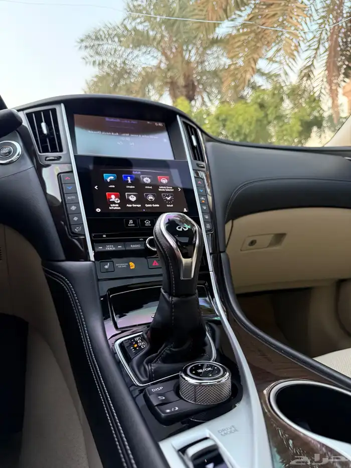 انفنتي q50 موديل 2020 v6توين تيربو الممشى 175 الف 18