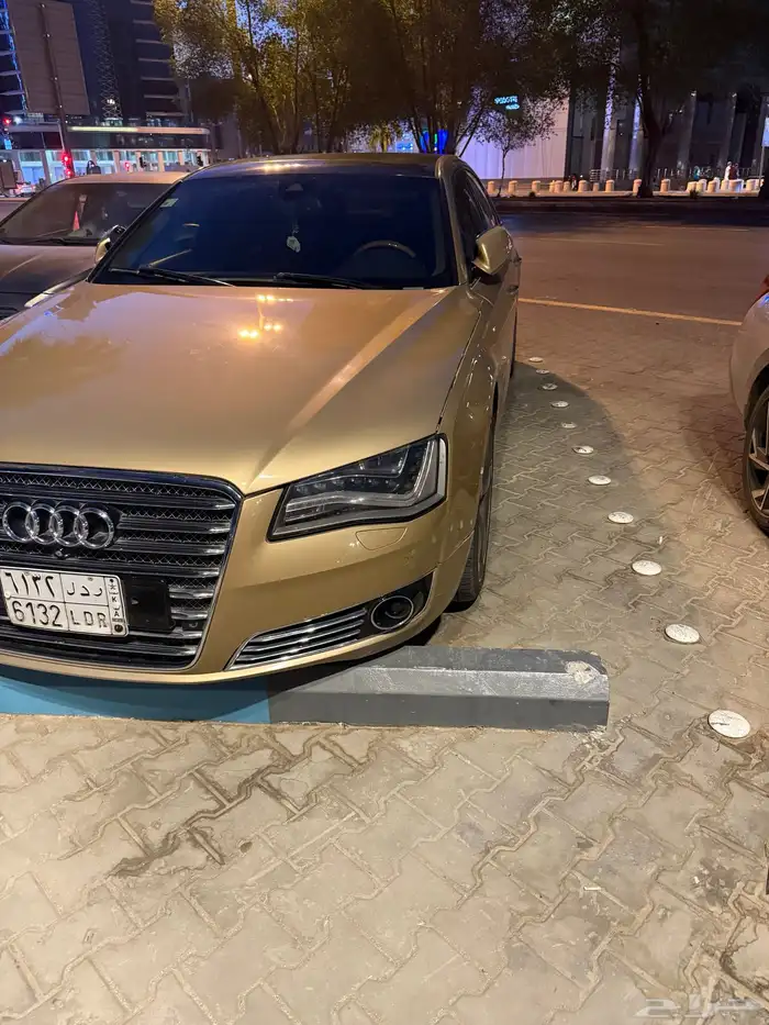 أودي A8L W12 موديل 2014 وكالة 12سلندر ممشى 88 2
