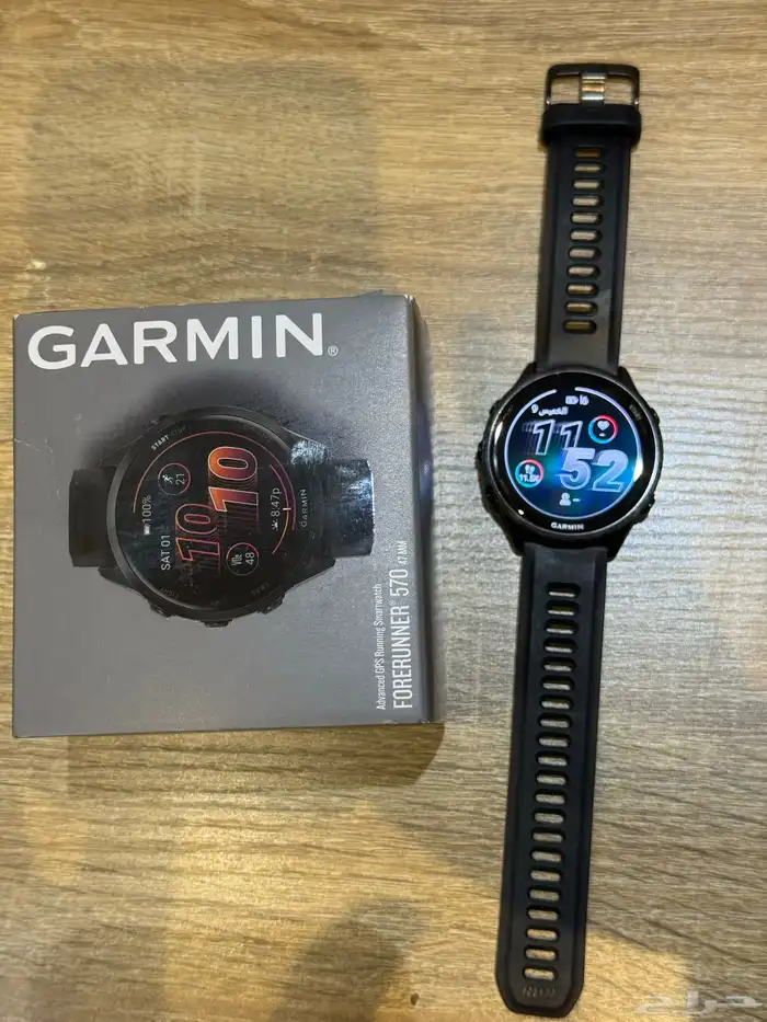 ساعة جارمن فورنر 570 مقاس 47 mm 0
