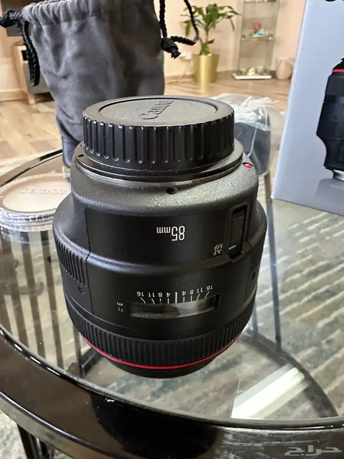 عدسة كانون f1.2L الاصدار الثاني ef 85mm 5