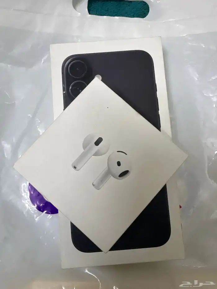 سماعة بلوتوث لا سلكي اصلي ابل من شركة stc 0