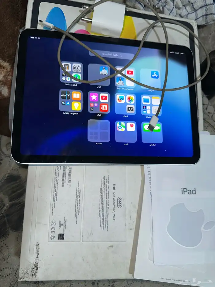 ايباد للبيع جديد مافيه ولا شيي ماهو مفكوك 0