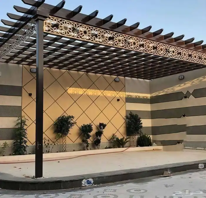حداد مضلات جلسات برجولات حداد تحويش أراضي سواتر 2