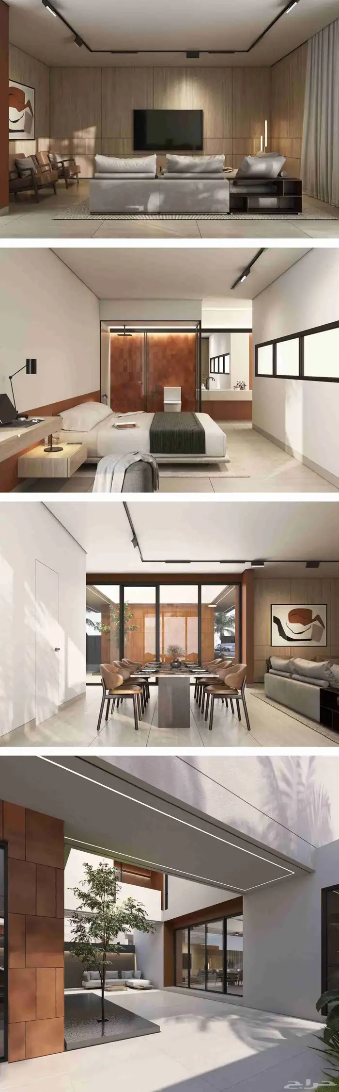 للبيع فلل بتصميم عصري وحديث بدون سعي على المشتري 21