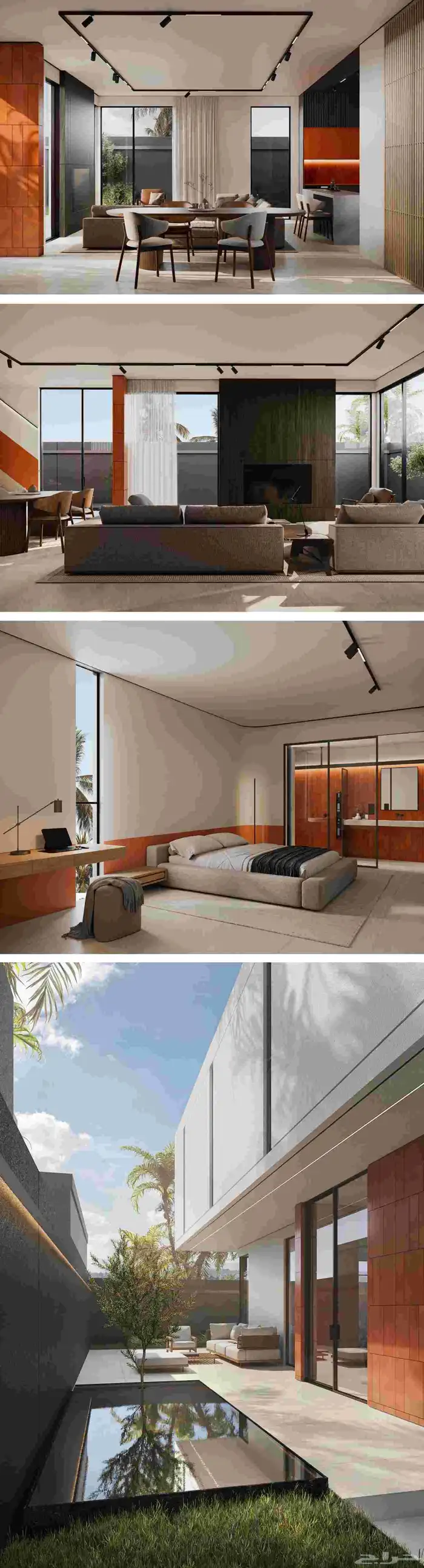 للبيع فلل بتصميم عصري وحديث بدون سعي على المشتري 20