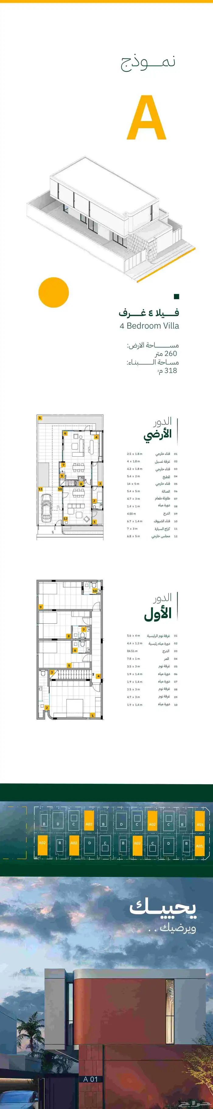 للبيع فلل بتصميم عصري وحديث بدون سعي على المشتري 13