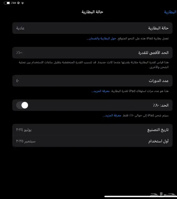 ايباد اير نظيف ماله استخدام شهرين بكامل اغراضه ما انفكت 4