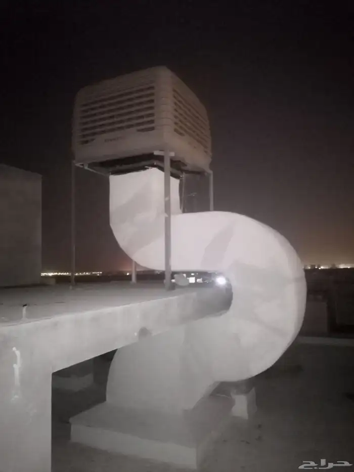 دكت تكييف مركزي مخفي صحراوي شفط هود وتركيب 6