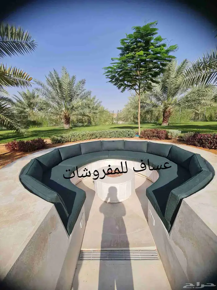 لتفصيل جلسات خارجية خشب حديد جلسات علي حسب الطلب العميل 7