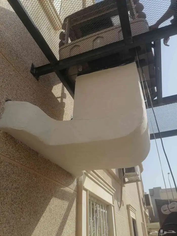 دكت تكييف مركزي مخفي صحراوي شفط هود وتركيب 17